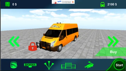 Minibus Simulator Traveller3D screenshot 1