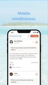 Waveflow - Gratitude Community screenshot 2