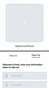 The Peek App screenshot 1