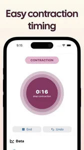 Contraction Timer Counter screenshot 1