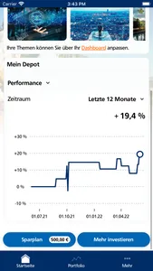 cleVR finance screenshot 1