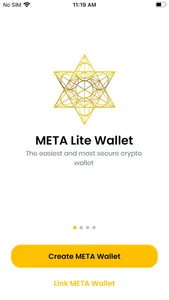 META 1 Wallet screenshot 0