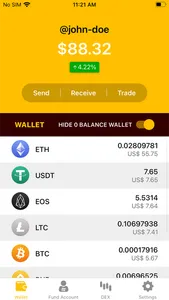 META 1 Wallet screenshot 2