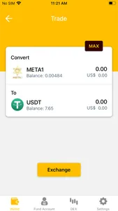 META 1 Wallet screenshot 3