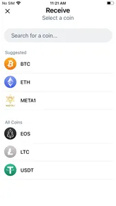 META 1 Wallet screenshot 4