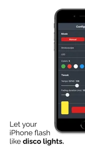 Flash Screen: disco lights screenshot 0