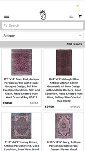 Shahbanu Rugs screenshot 1