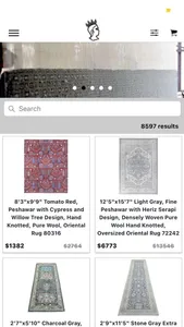 Shahbanu Rugs screenshot 2