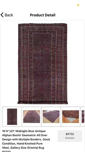 Shahbanu Rugs screenshot 5