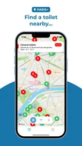 Paris+ : toilets, WI-FI & more screenshot 0