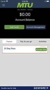 MTU Mobile Pay screenshot 2