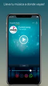 Akapella Radio screenshot 1