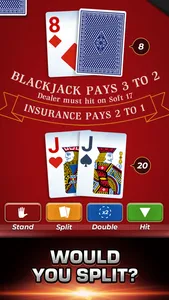 Classic Blackjack: 21 Casino screenshot 2