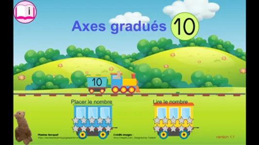 Axes gradués 10 screenshot 0