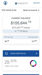 Security National 401(k) Plan screenshot 1