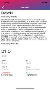 Mystoks screenshot 3