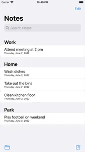 NoteApp screenshot 0