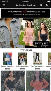 Jaclyn Sue Boutique screenshot 1