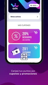 WIN App LA screenshot 2