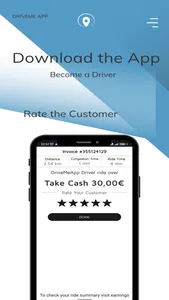 DriveMeApp Driver screenshot 0