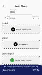 iMOSİ - Mobil Sipariş Listesi screenshot 1