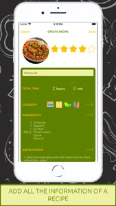 SiChef - Menu planner screenshot 2