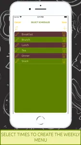 SiChef - Menu planner screenshot 7