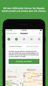 Abfall-App ZfA screenshot 2