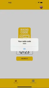 Renault Car Radio Decoder screenshot 1