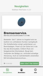 Matthies Webtools screenshot 0