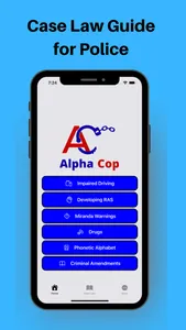 Alpha Cop - Case Law Guide screenshot 0