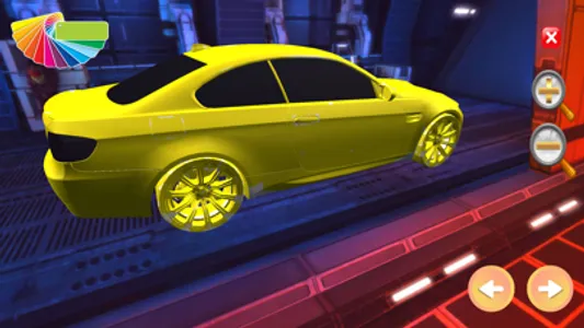 Car 3D Tuning Coloring Games screenshot 1