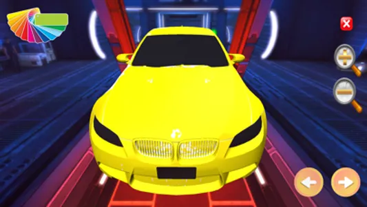 Car 3D Tuning Coloring Games screenshot 3