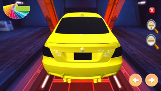 Car 3D Tuning Coloring Games screenshot 4