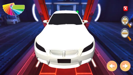 Car 3D Tuning Coloring Games screenshot 8