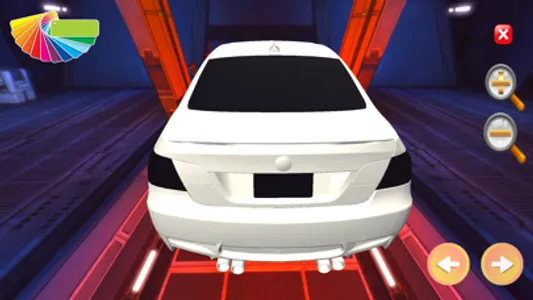 Car 3D Tuning Coloring Games screenshot 9