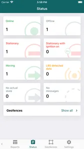 Vicore Telematics screenshot 2