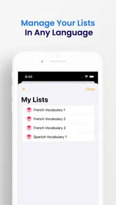 My Vocabulary - Flashcards screenshot 2