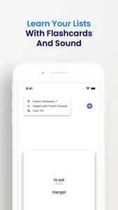 My Vocabulary - Flashcards screenshot 4