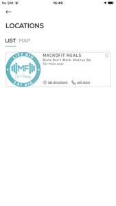 Macrofit Meal Prep screenshot 1