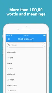 Hindi Dictionary - Offline screenshot 0