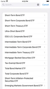 Sentinel: Vanguard Investments screenshot 2