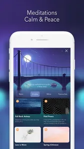 Calming Meditation & Sounds screenshot 1
