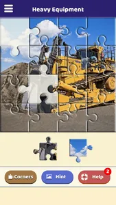 Heavy Equipment Puzzle screenshot 1