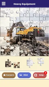 Heavy Equipment Puzzle screenshot 2