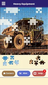 Heavy Equipment Puzzle screenshot 4