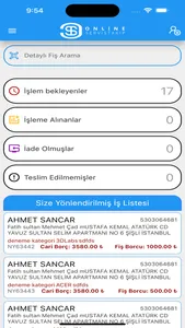 Online Servis Takip screenshot 0