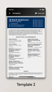 Resume+ - CV Generator screenshot 3