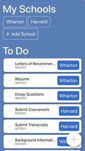 Atlas: MBA App. Checklist screenshot 0