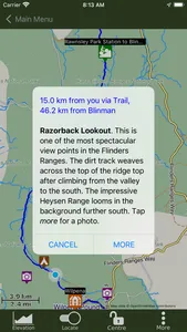 Mawson Trail Guide screenshot 5